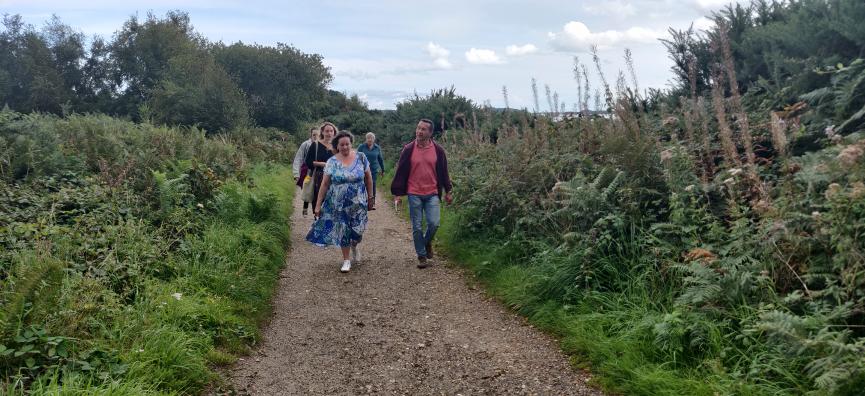 Walking on Ham Common